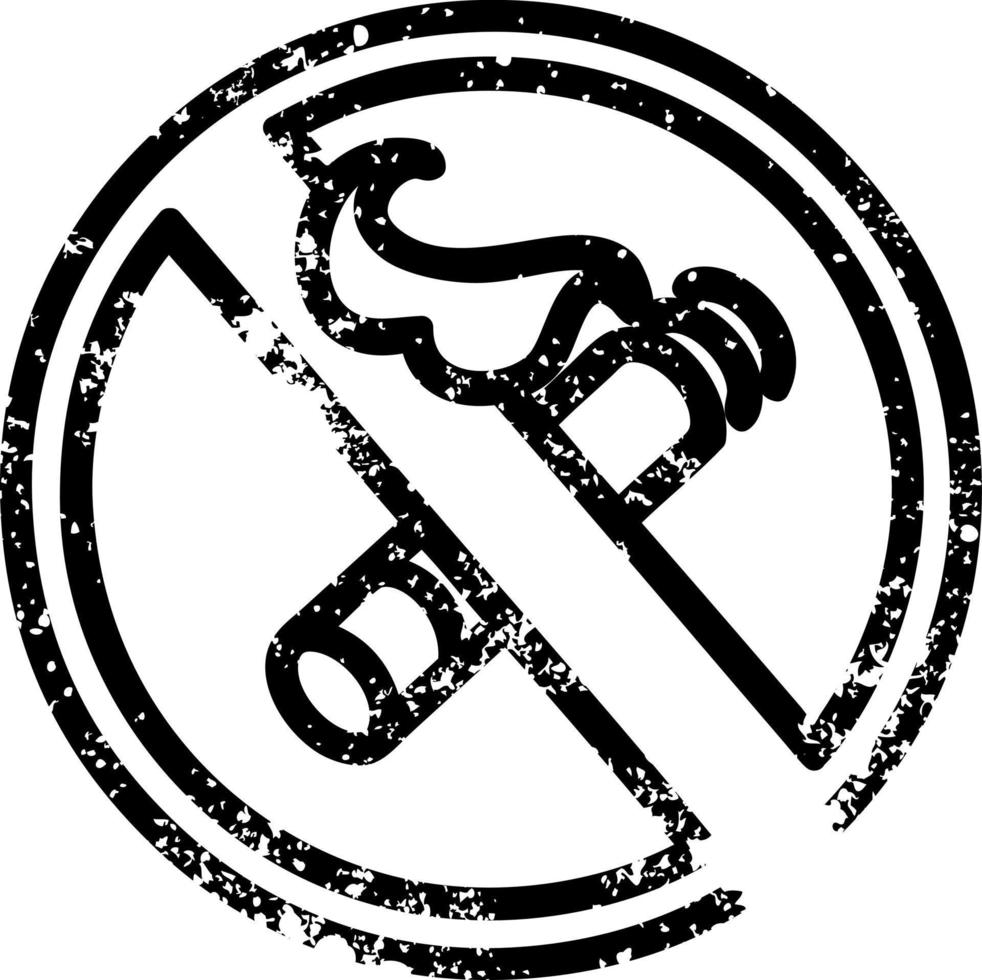 no smoking icon vector