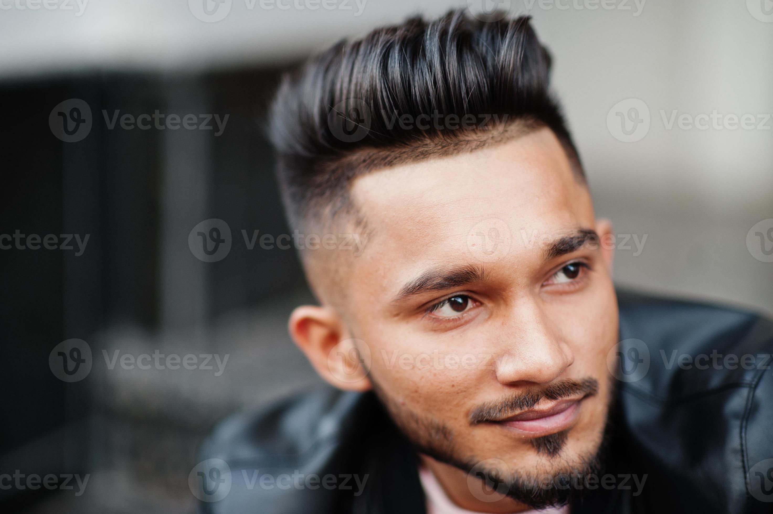 Stylish indian beard man at black leather jacket. India model posed sitting at streets of city. Close up portrait. 10443163 Stock Photo at Vecteezy Stylish indian beard man at black leather jacket. India model posed sitting at streets of city. Close up portrait. 10443163 Stock Photo at Vecteezy
