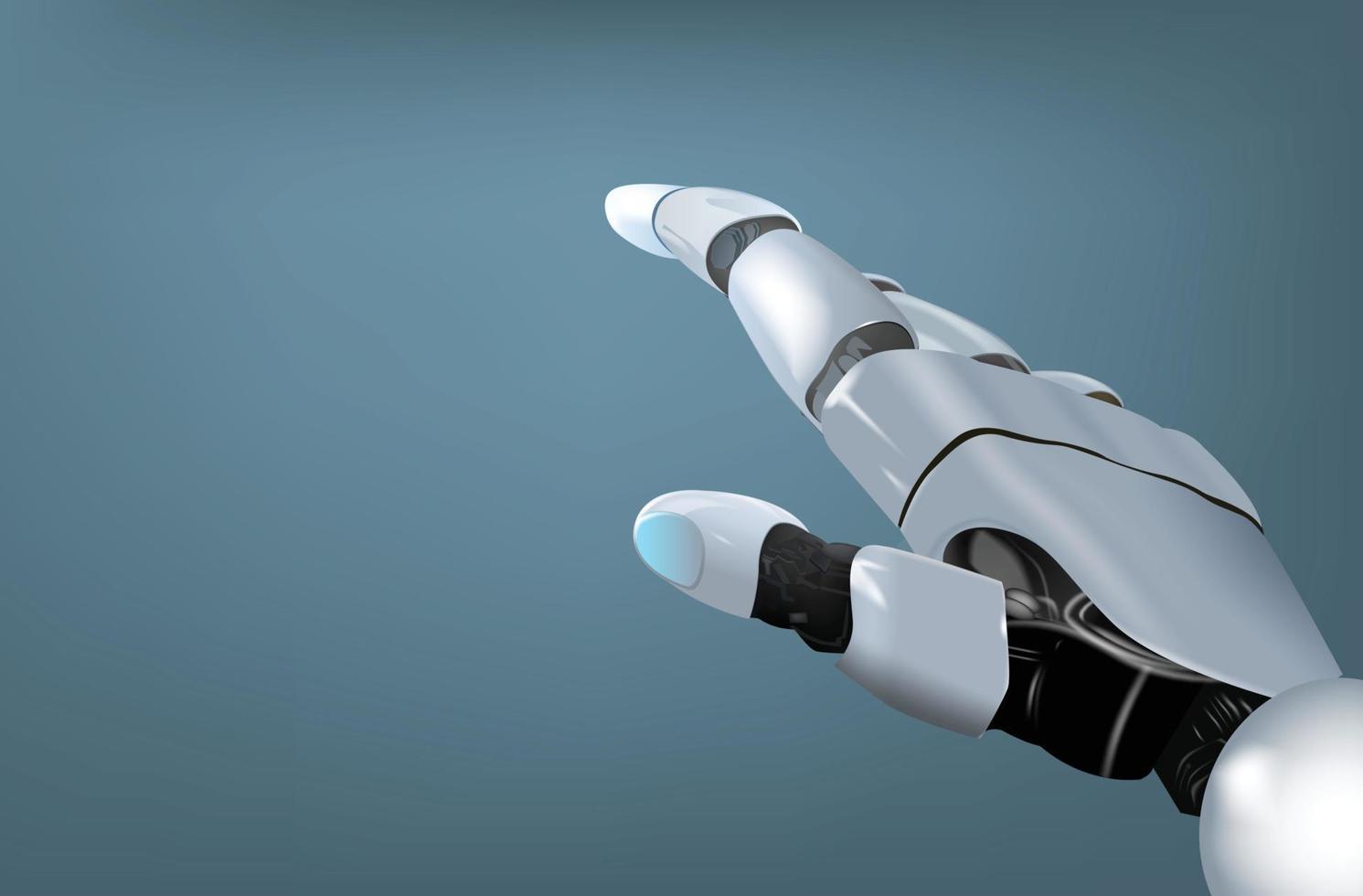 Robot hand,vector design image vector