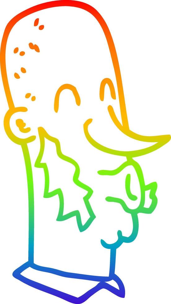 Dibujo de línea de gradiente de arco iris hombre de dibujos animados con quemaduras laterales 10443379 Vector en Vecteezy Dibujo de línea de gradiente de arco iris hombre de dibujos animados con quemaduras laterales 10443379 Vector en Vecteezy