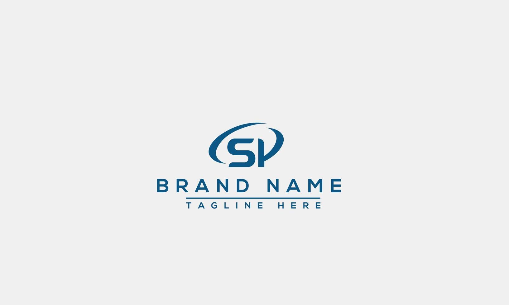 Logo design letter SP . Elegant modern. Vector template.