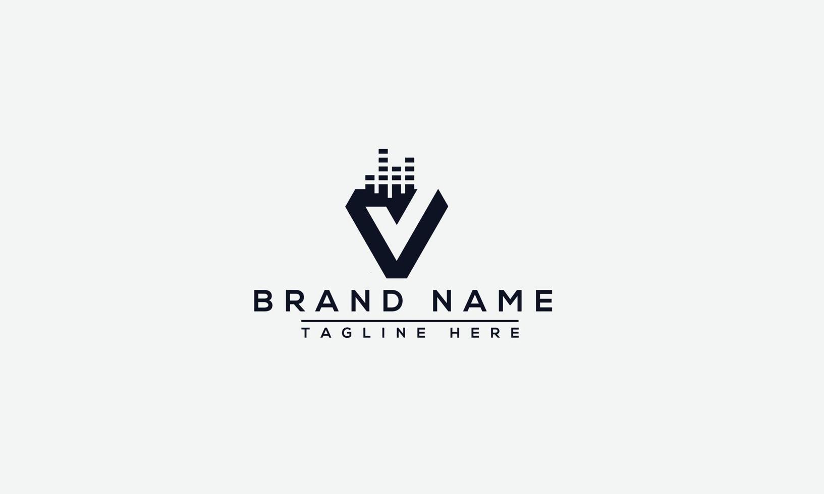 Logo design letter V . Elegant modern. Vector template.