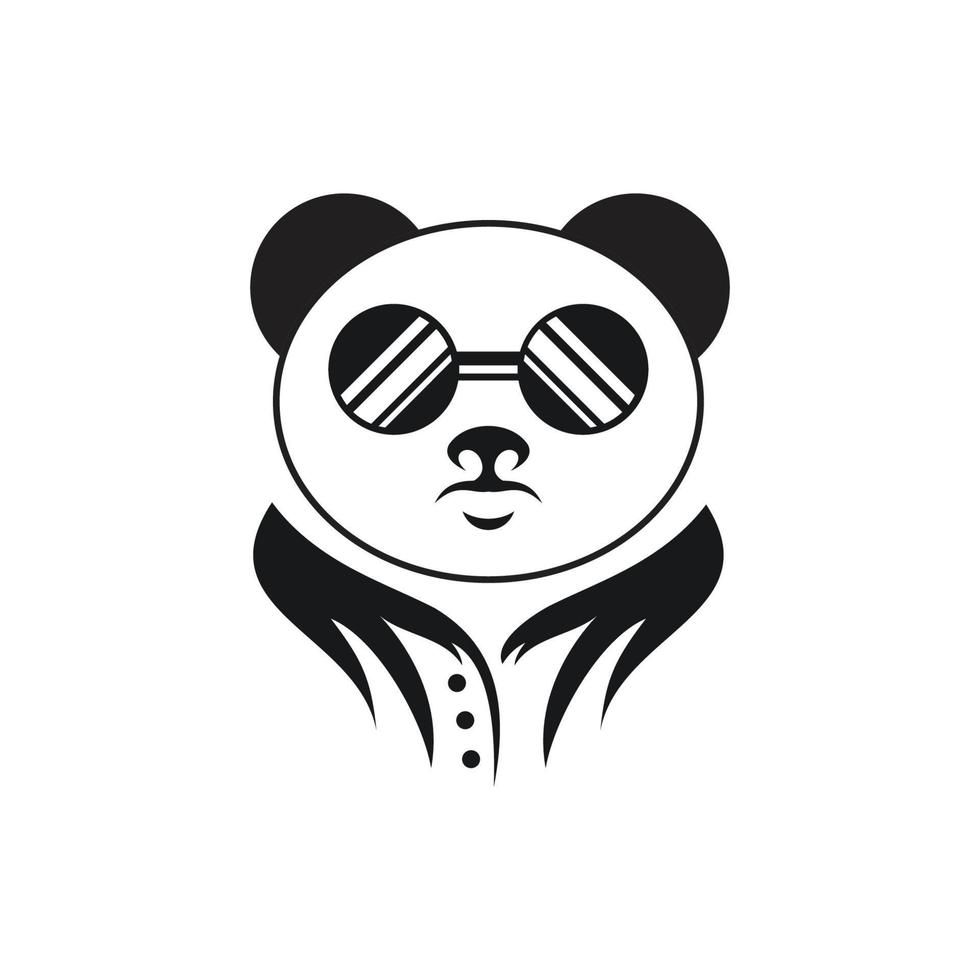 panda logo vector free download