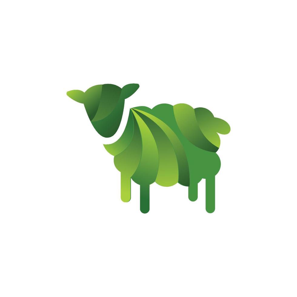 vector de logotipo de cabra
