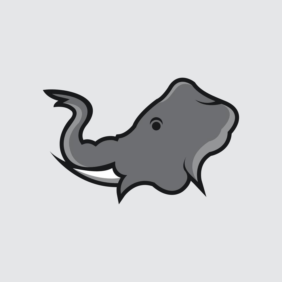 elephant logo vector