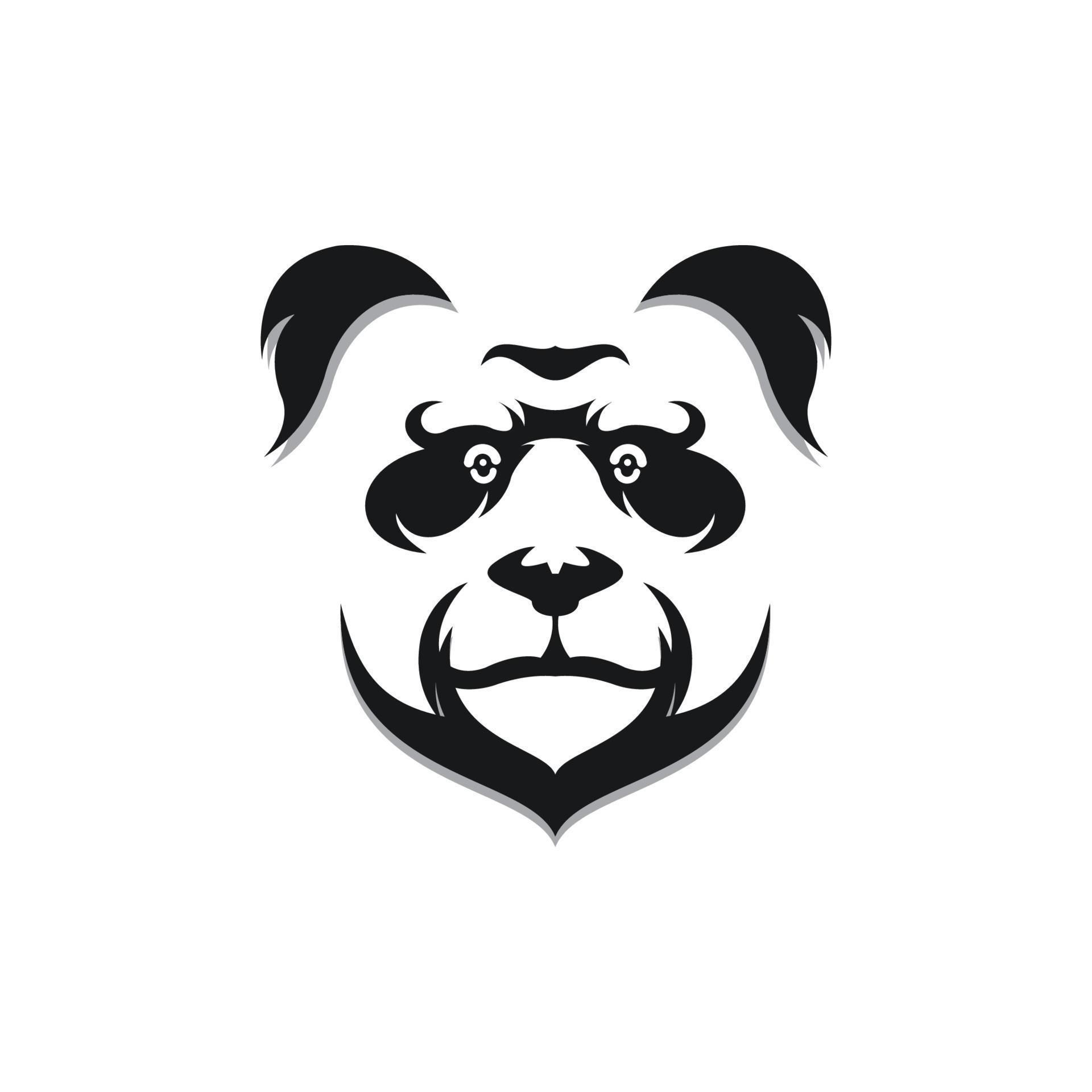 panda logo vector free download 10445905 Vector Art at Vecteezy