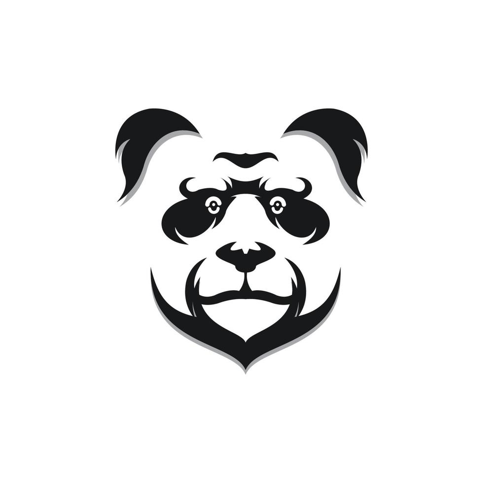 panda logo vector free download