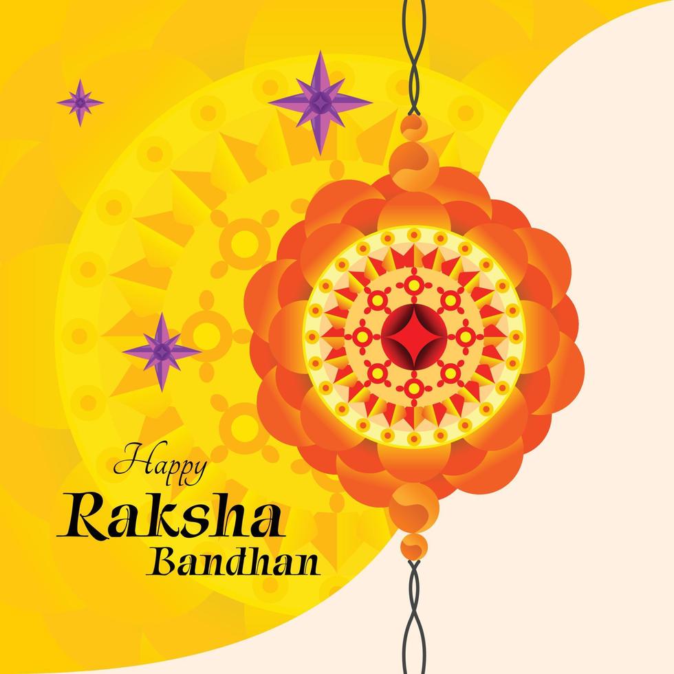 post raksha bandhan square social media posters and advertisements vector