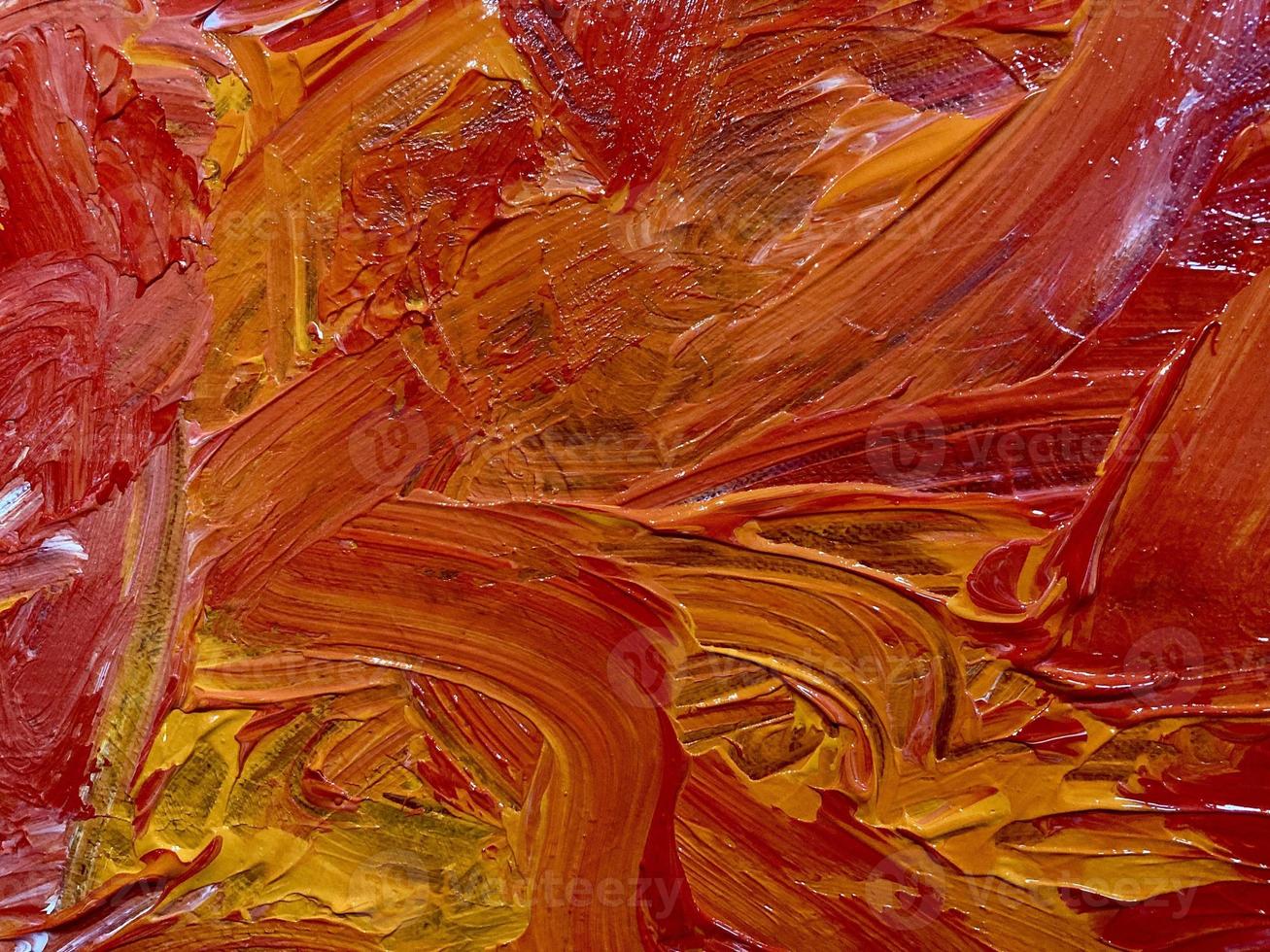 Texture red pattern painting background photo