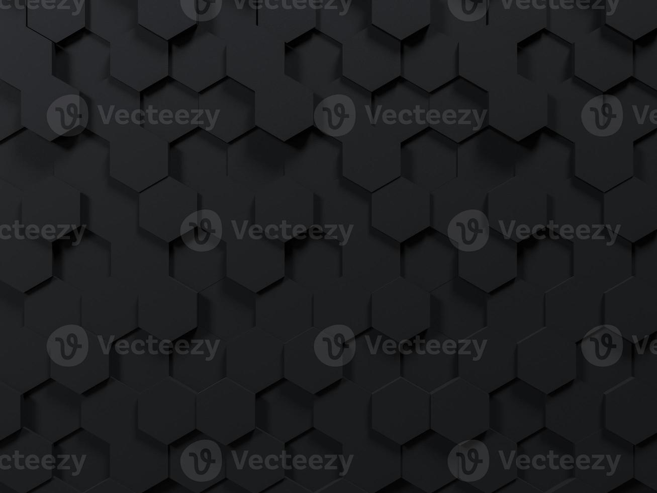Black abstract background, Grunge surface,Modern shape concept, 3d Rendering. photo