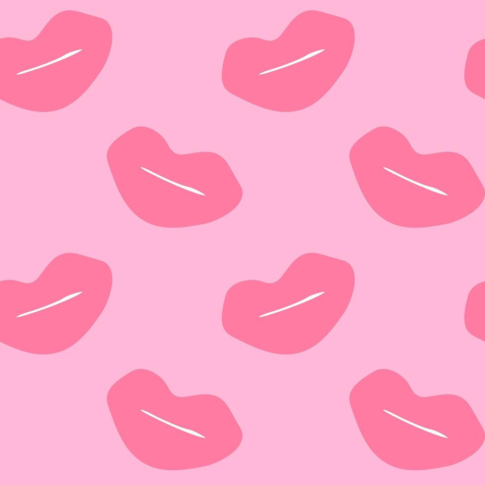 kiss seamless pattern hand drawn, , minimalism. wallpaper, textile