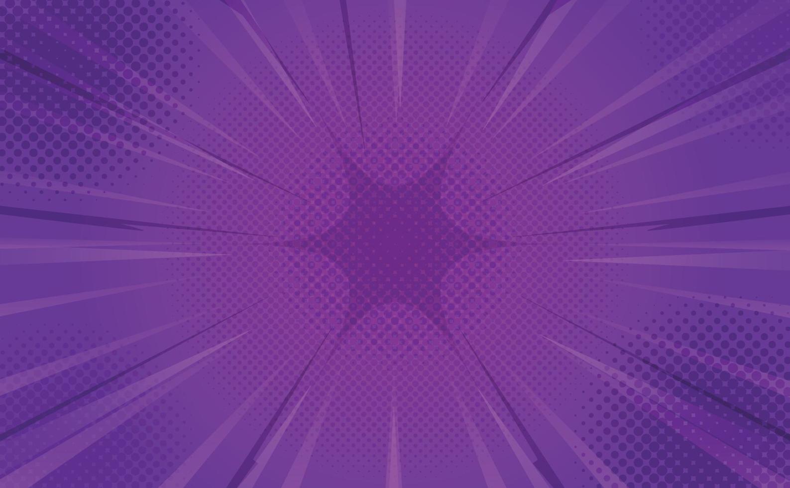 Comic Background with Beautiful Purple Color vector