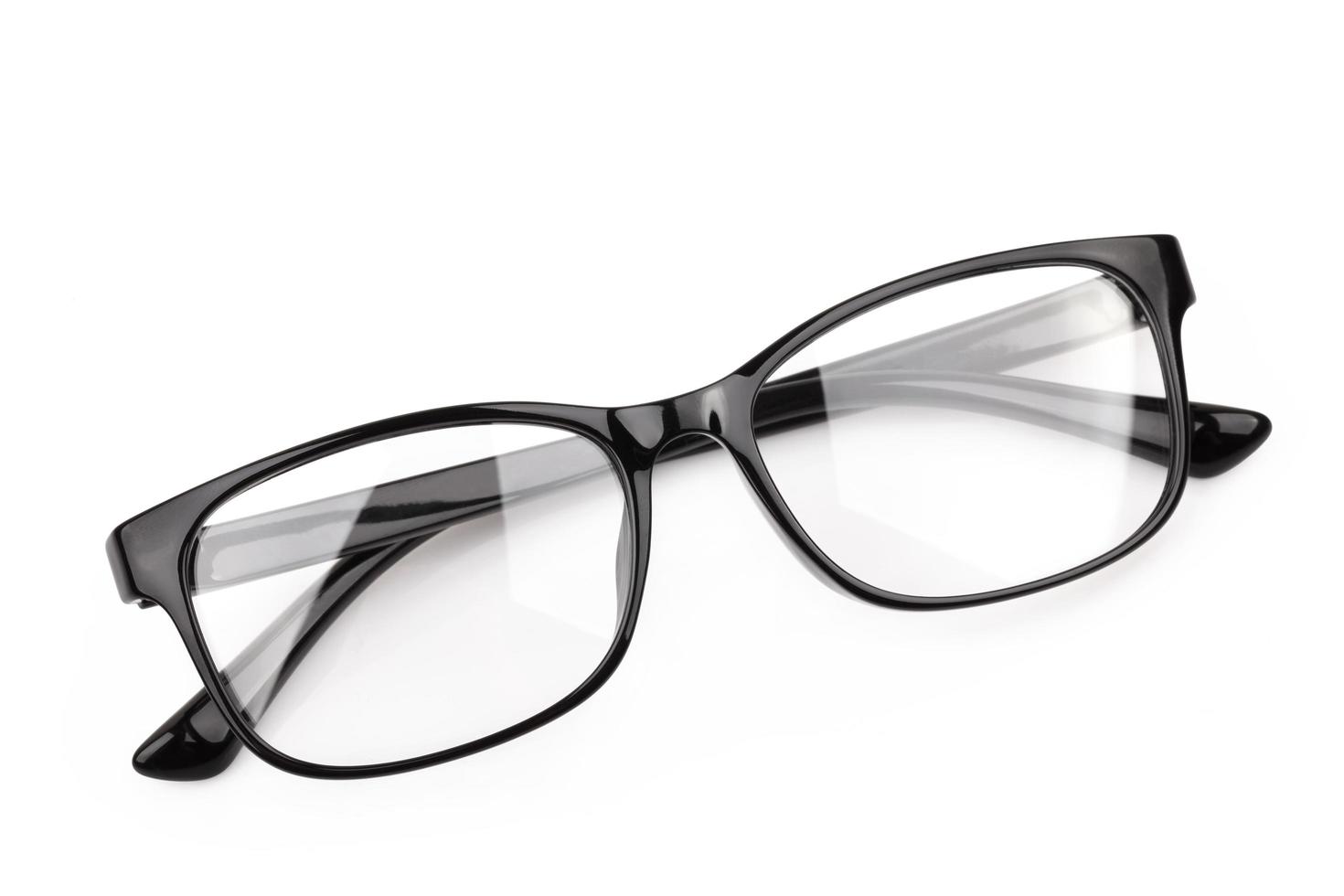 eyeglasses isolated on white background photo