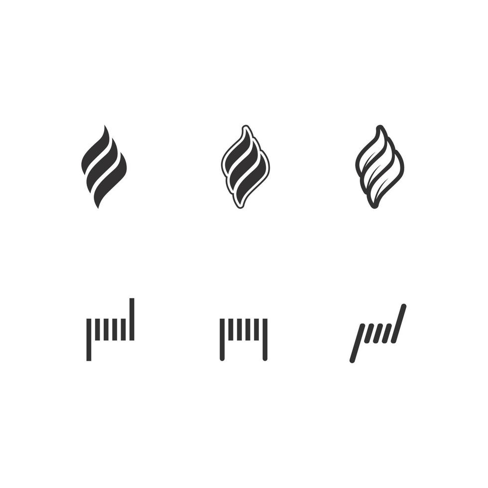 vape and vapor logo icon smoke vector and set design for vapers vaping device and lifestyle modern smoking