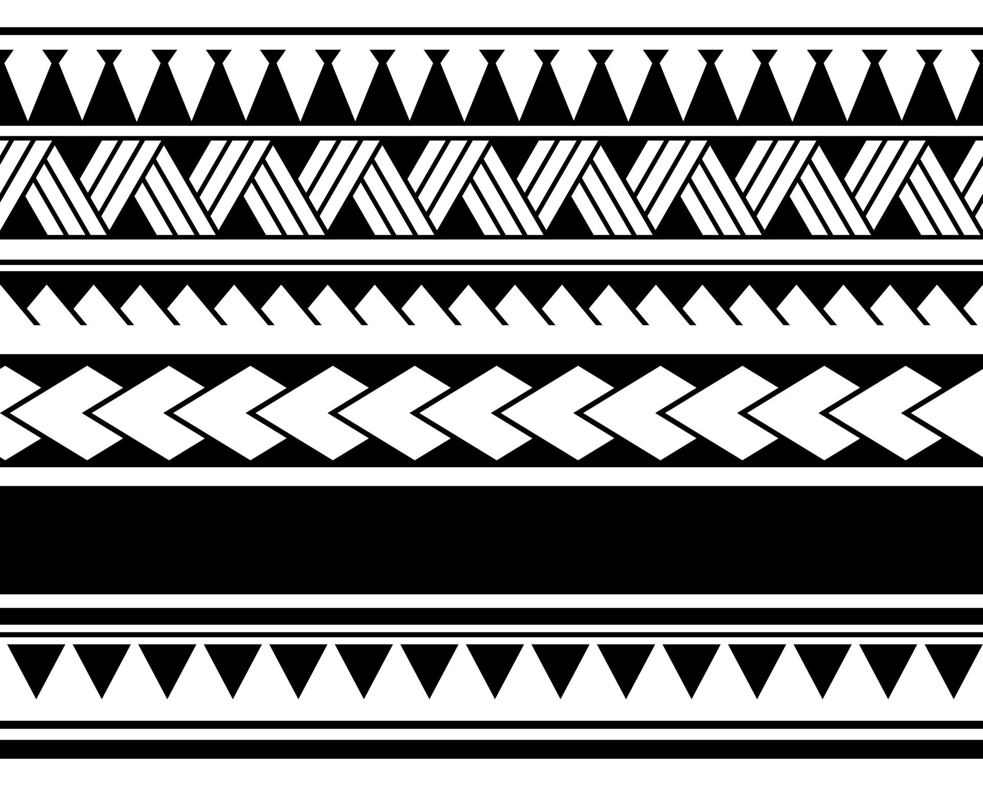 Hawaiian Tattoo  Tatau Patterns from Its Raw Poke Shops New Website