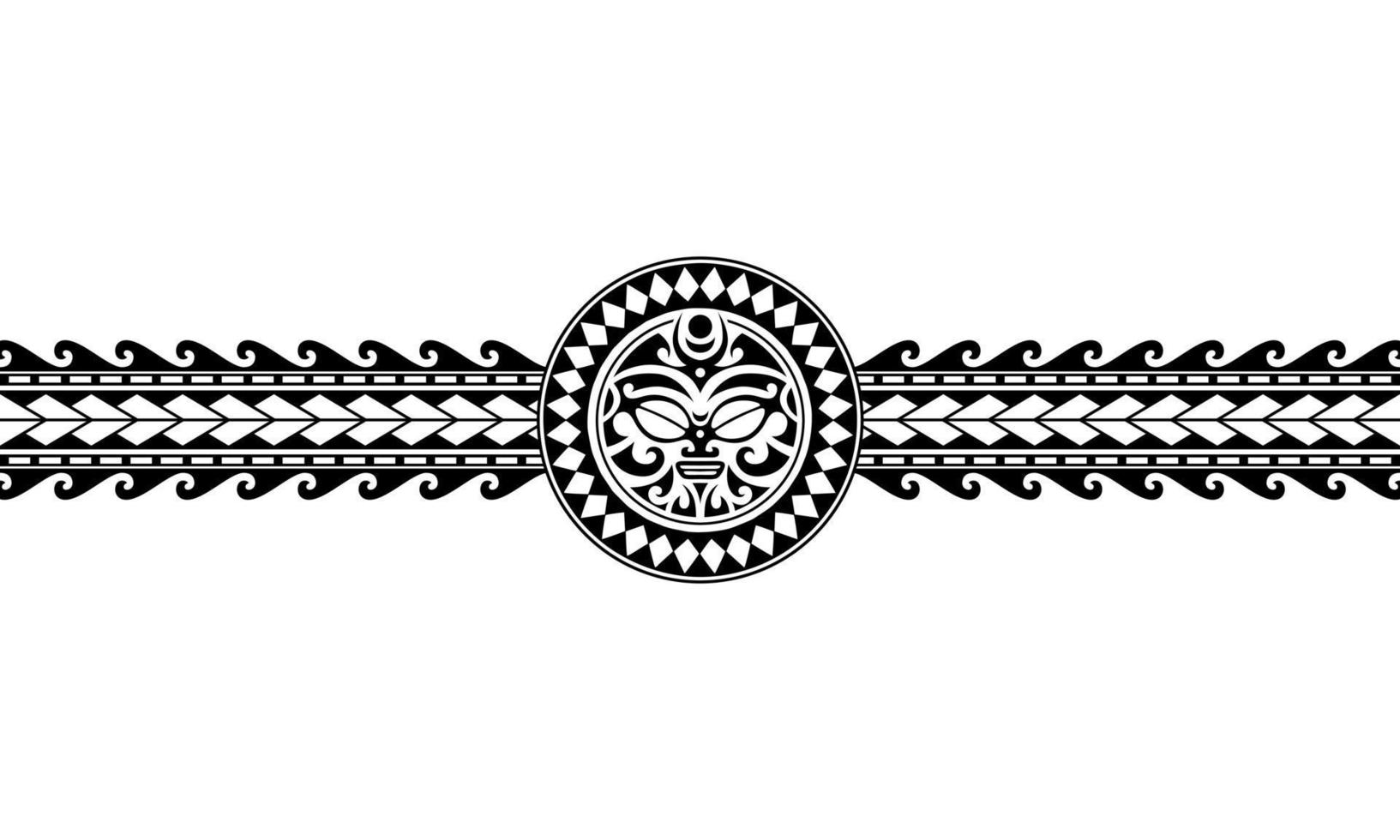 Maori polynesian tattoo border tribal sleeve pattern vector. Samoan bracelet tattoo for arm or foot. 10450456 Vector Art at Vecteezy Maori polynesian tattoo border tribal sleeve pattern vector. Samoan bracelet tattoo for arm or foot. 10450456 Vector Art at Vecteezy