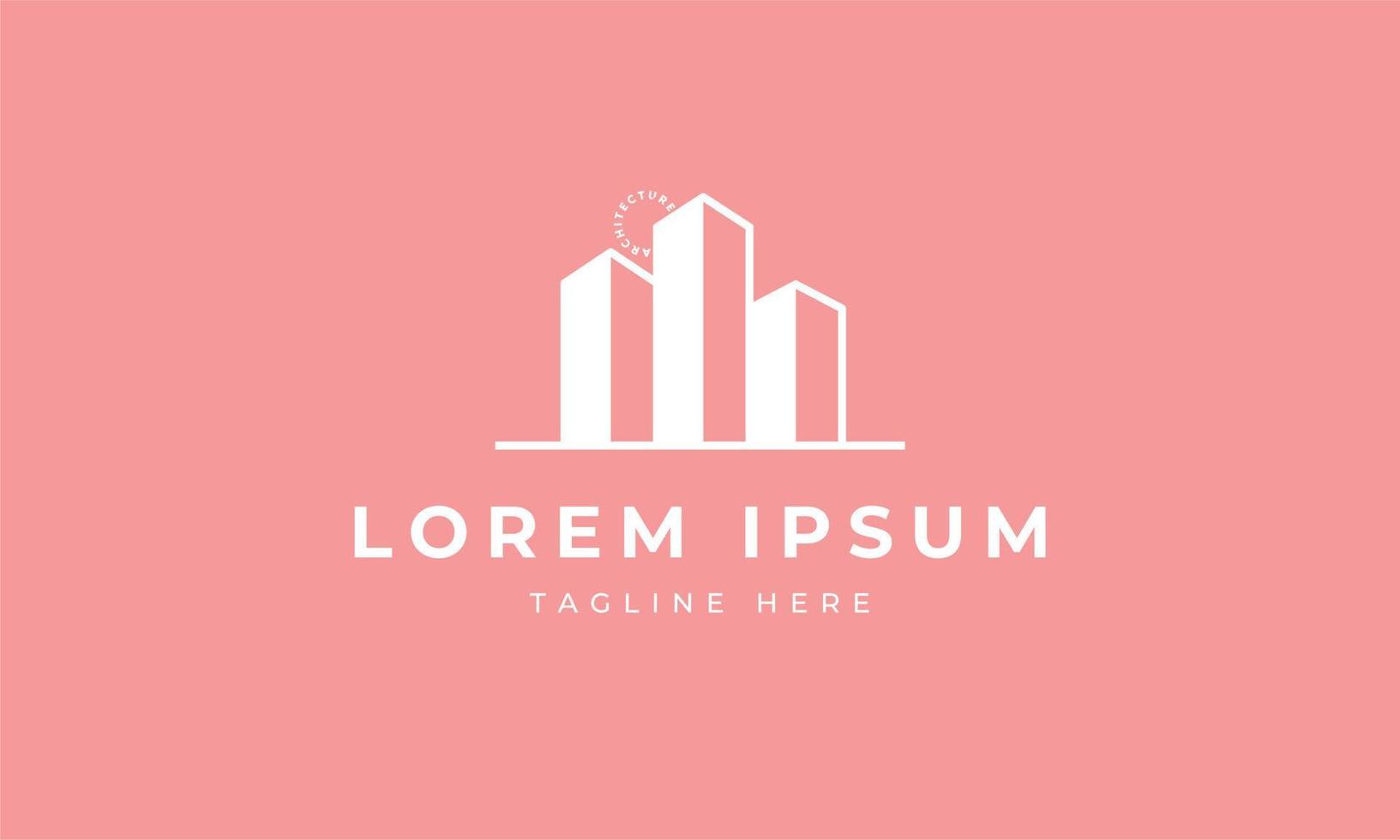 Abstract logo design and business card vector