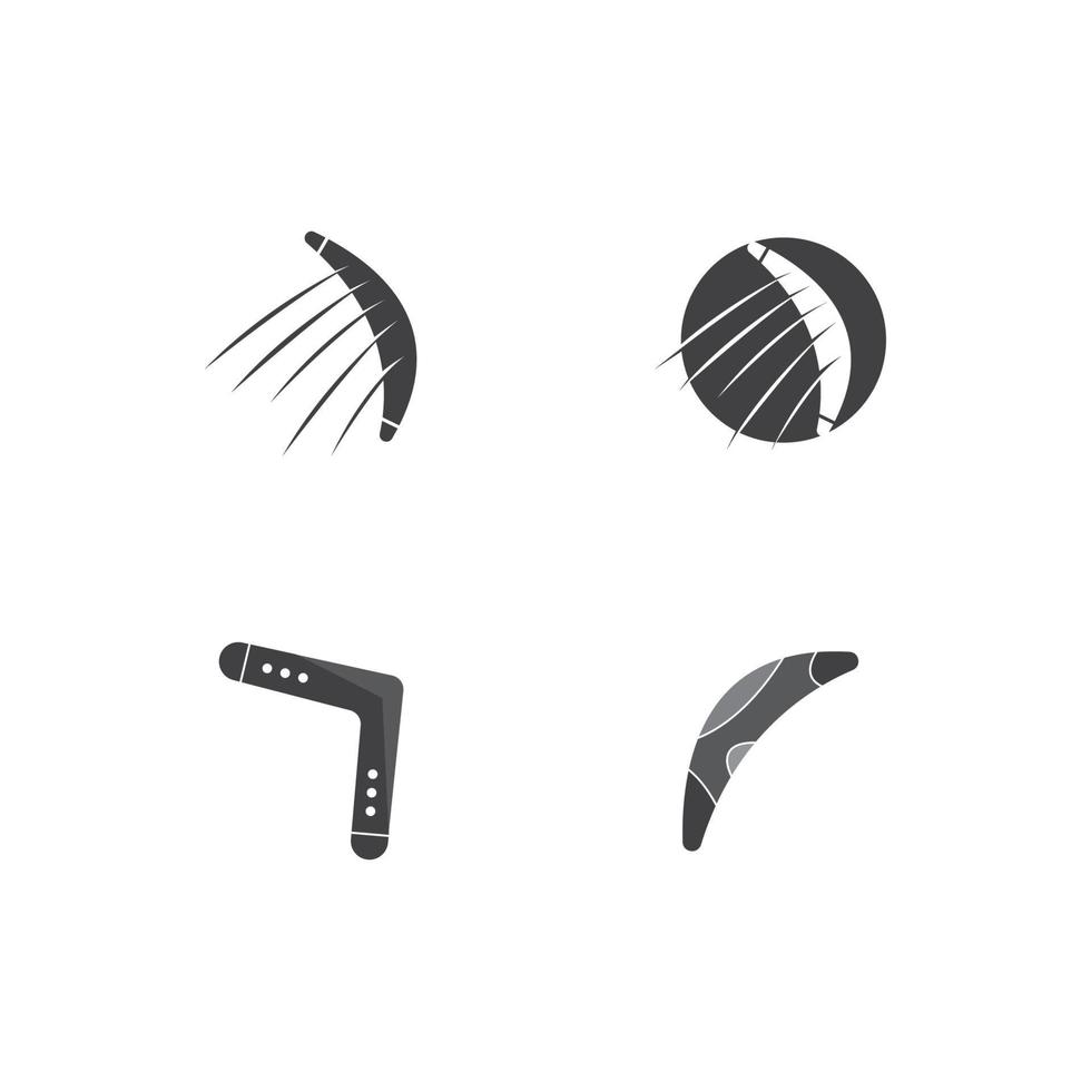 Boomerang icon. Logo. Vector