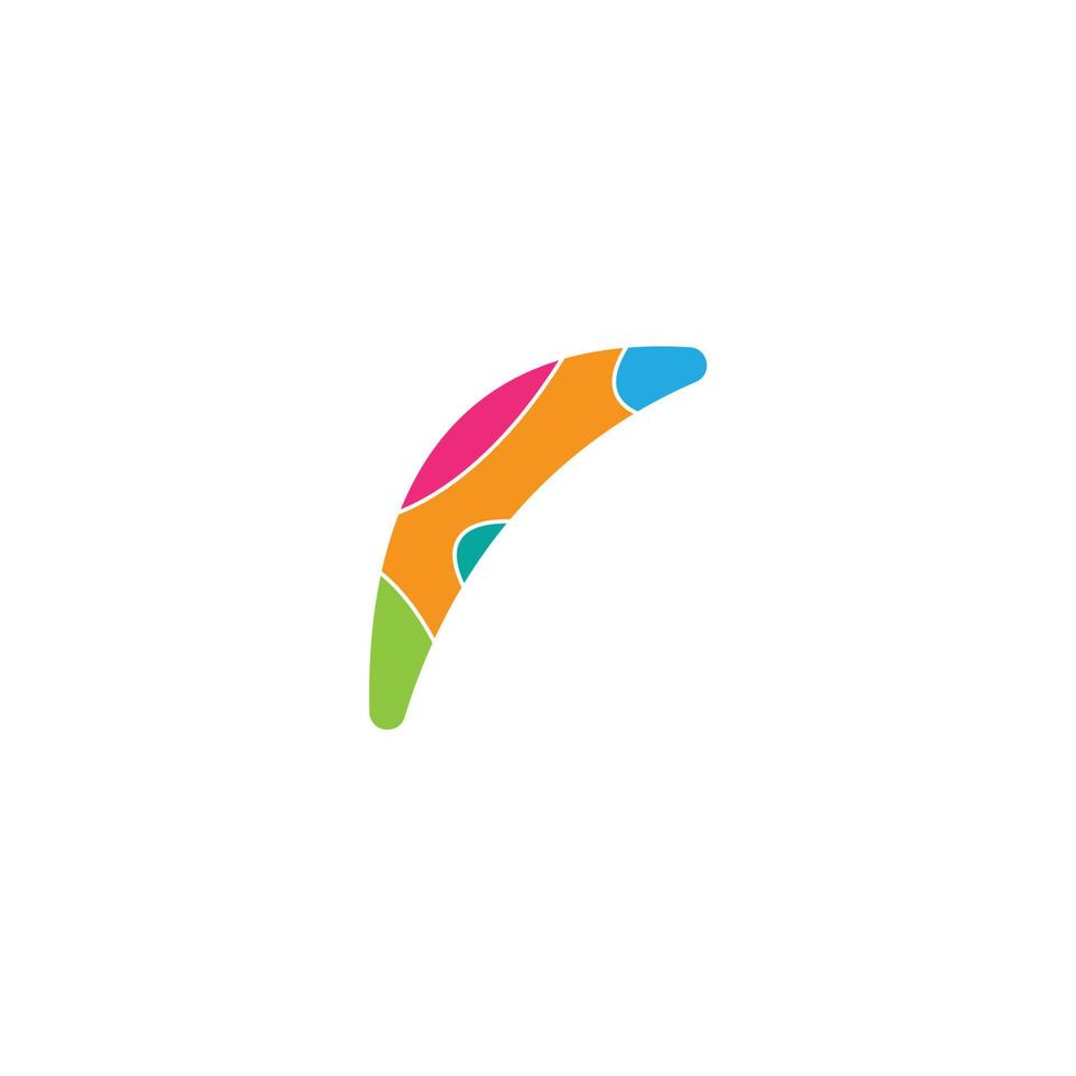 Boomerang icon. Logo. Vector