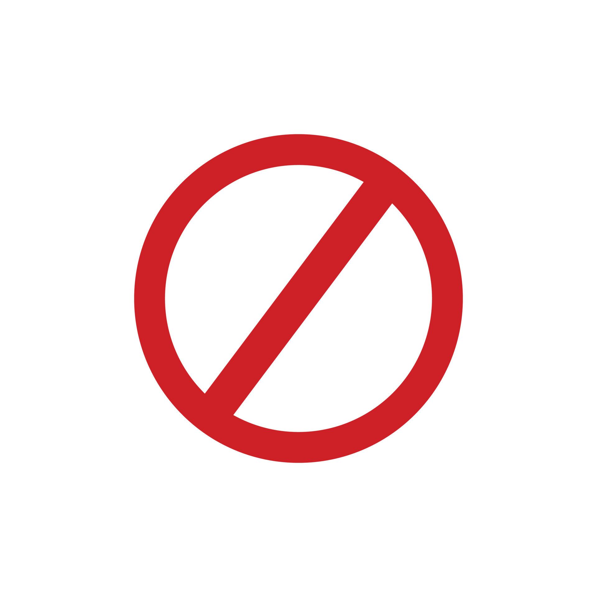 Red Empty Ban Sign Red Blank Forbidden Sign No Sign Not Allowed Red Empty Ban Sign Red Blank Forbidden Sign No Sign Not Allowed