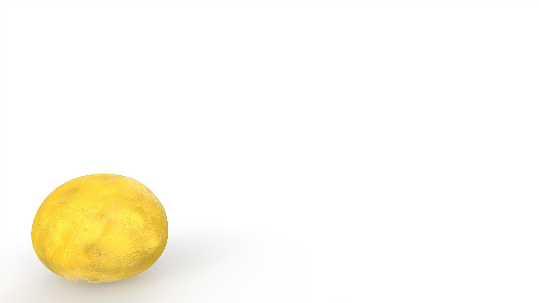 Lemon isolated on white background photo