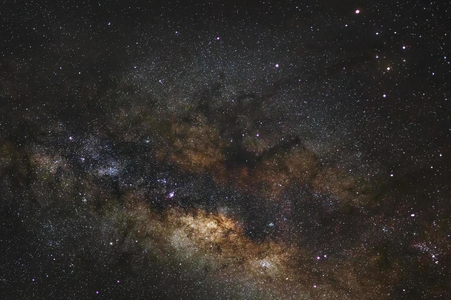 The center of the milky way galaxy photo