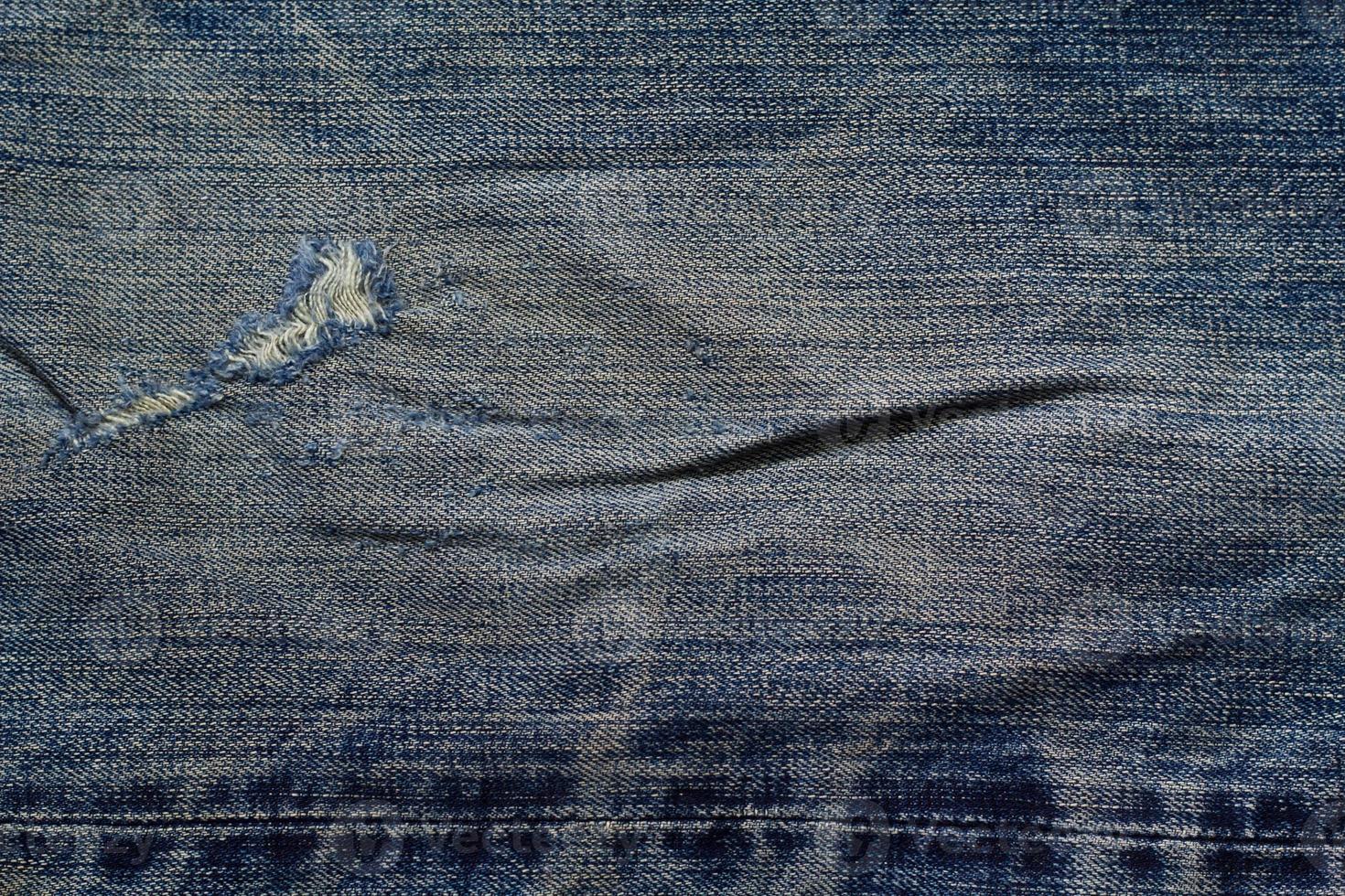 Blue jeans denim texture background photo