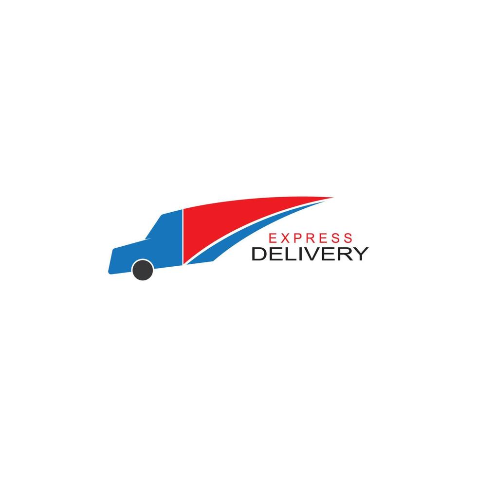 Delivery truck icon vector