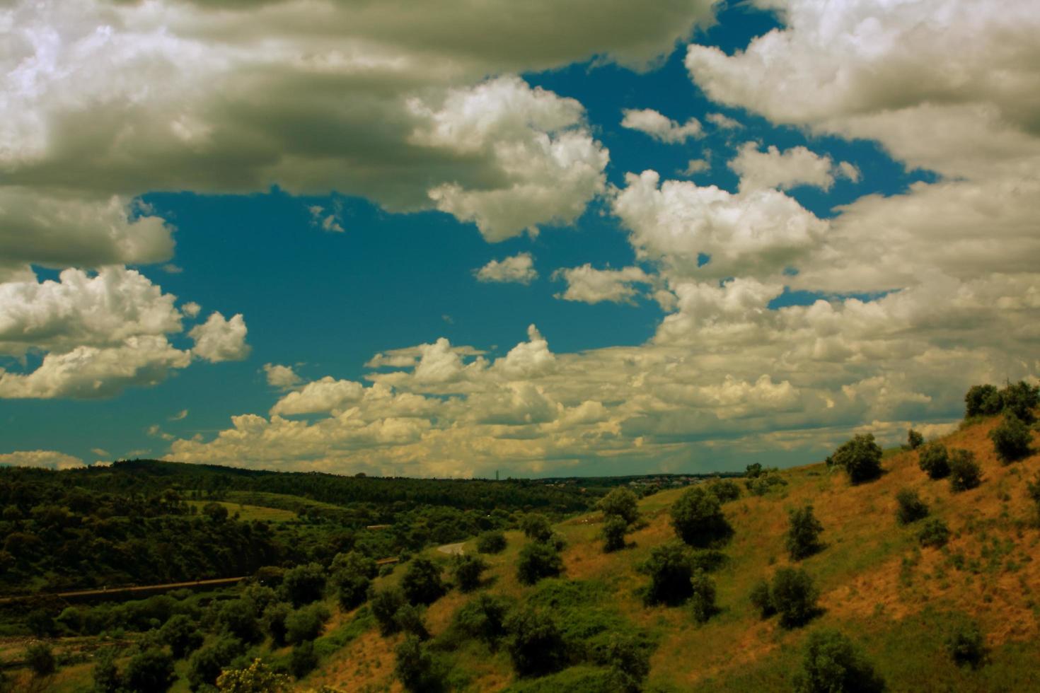 nubes en el cielo foto