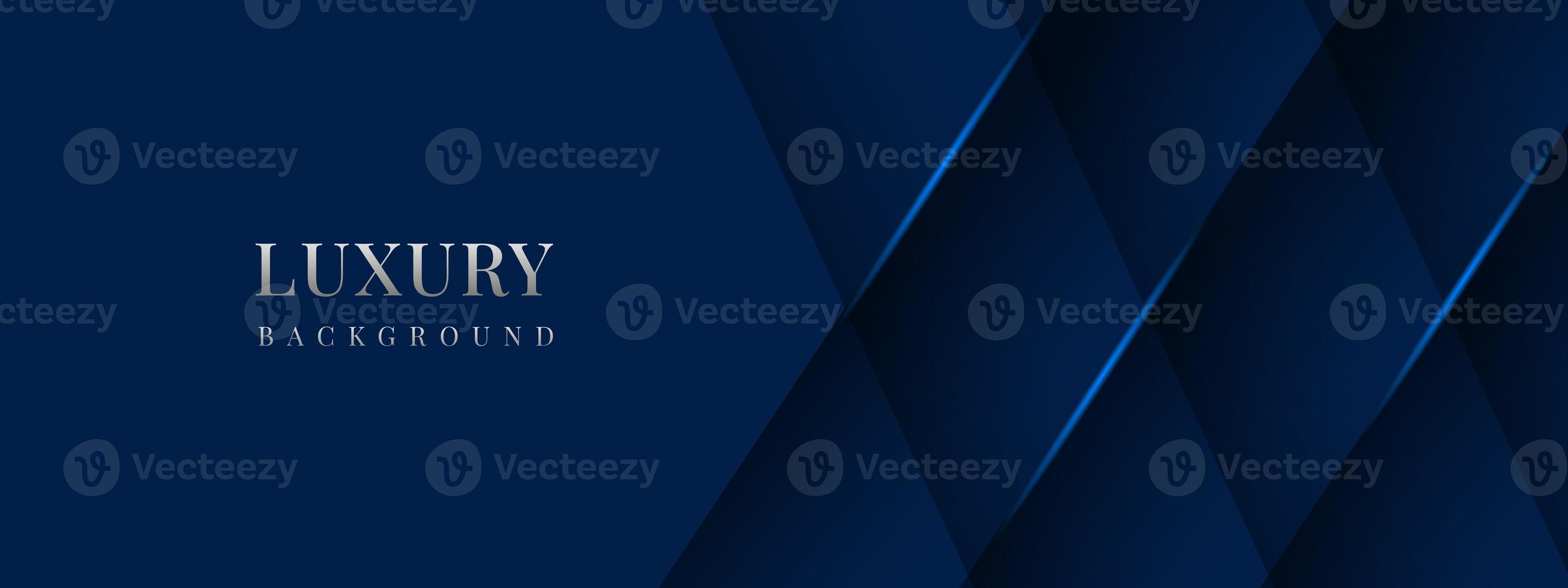 luxury abstract dark blue gradient background photo