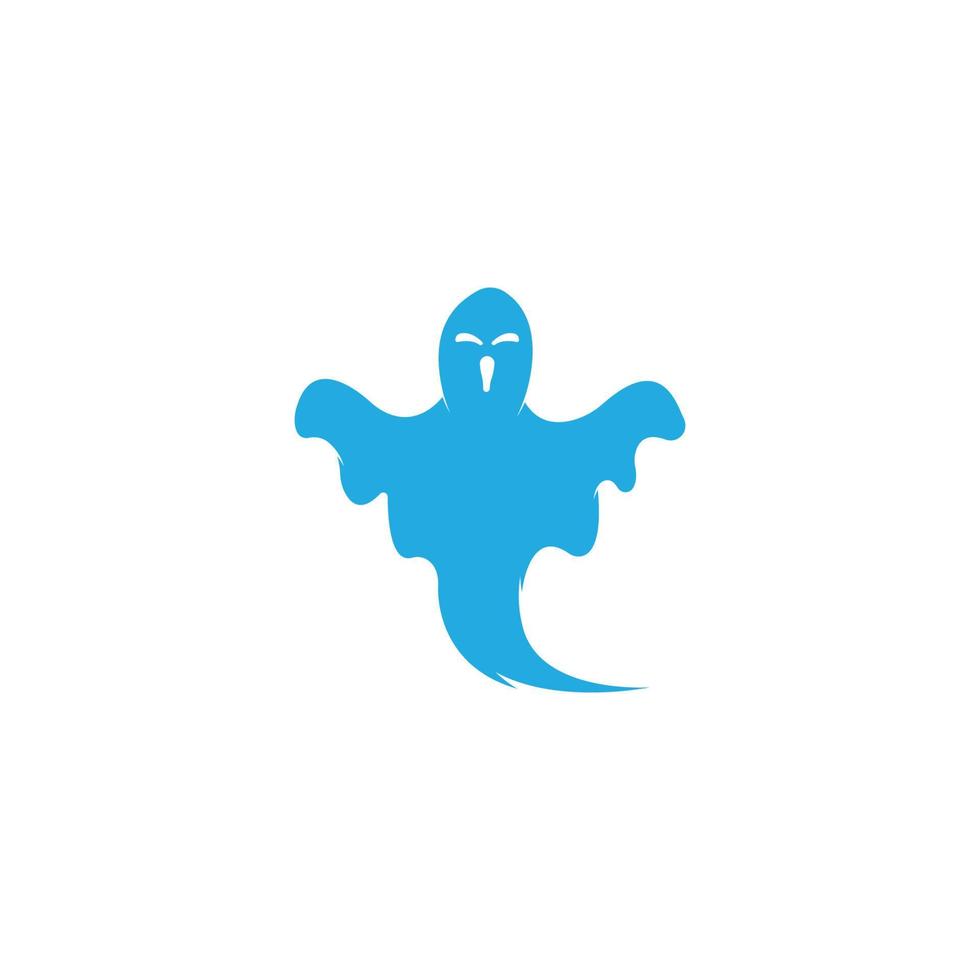 ghost logo vector template