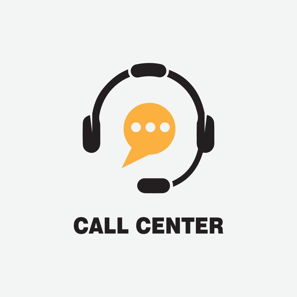 call center icon vector