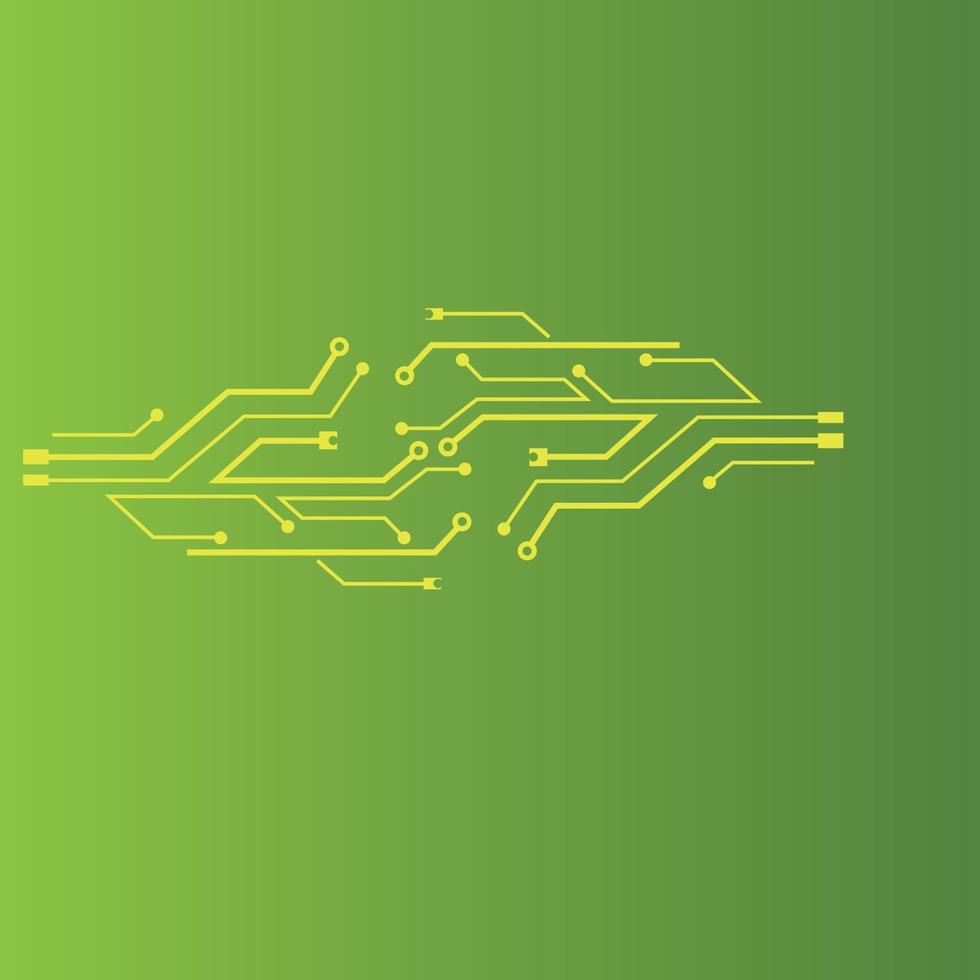 Circuit Logo Template vector