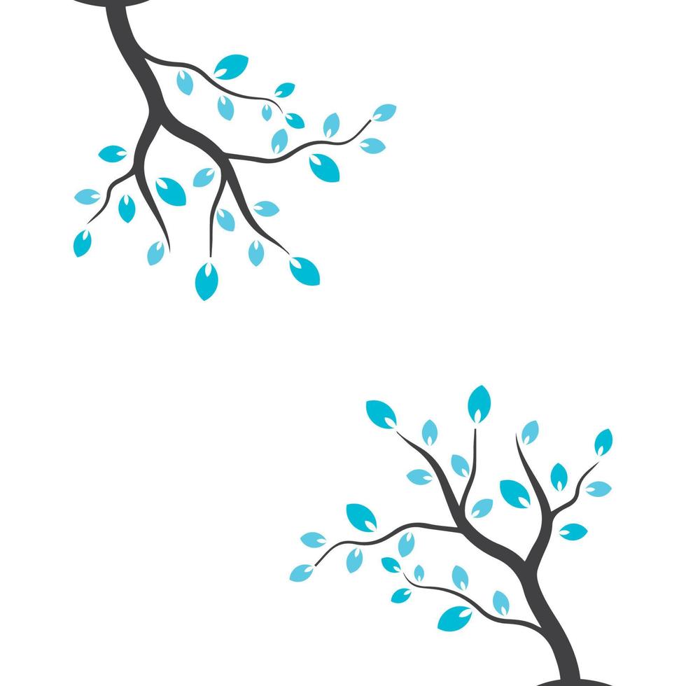 Vector branch , Hand drawn illustration of tree branch design template