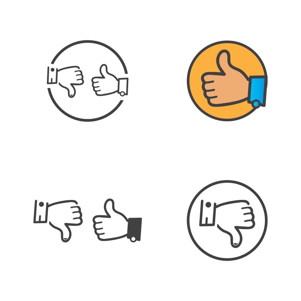 Hand gestures and sign language isolated vector