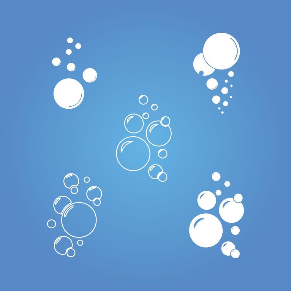Bubble  icon vector