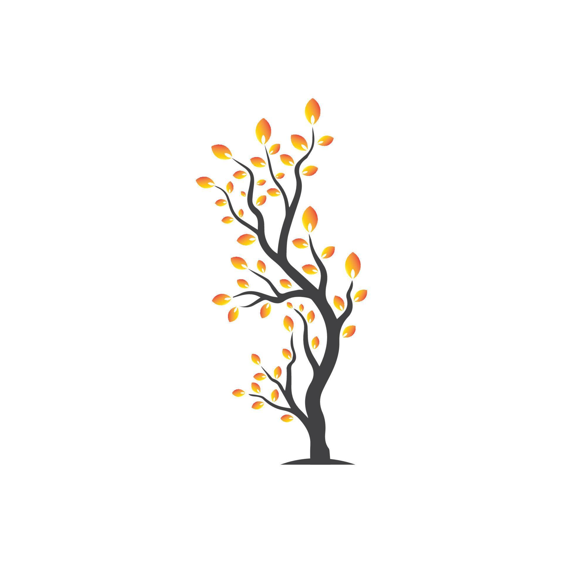 Vector branch , Hand drawn illustration of tree branch design template