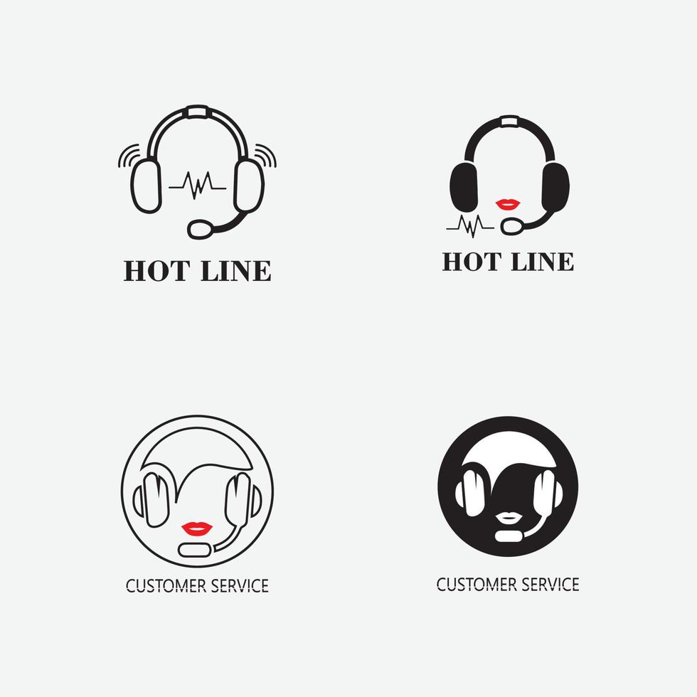 call center icon vector