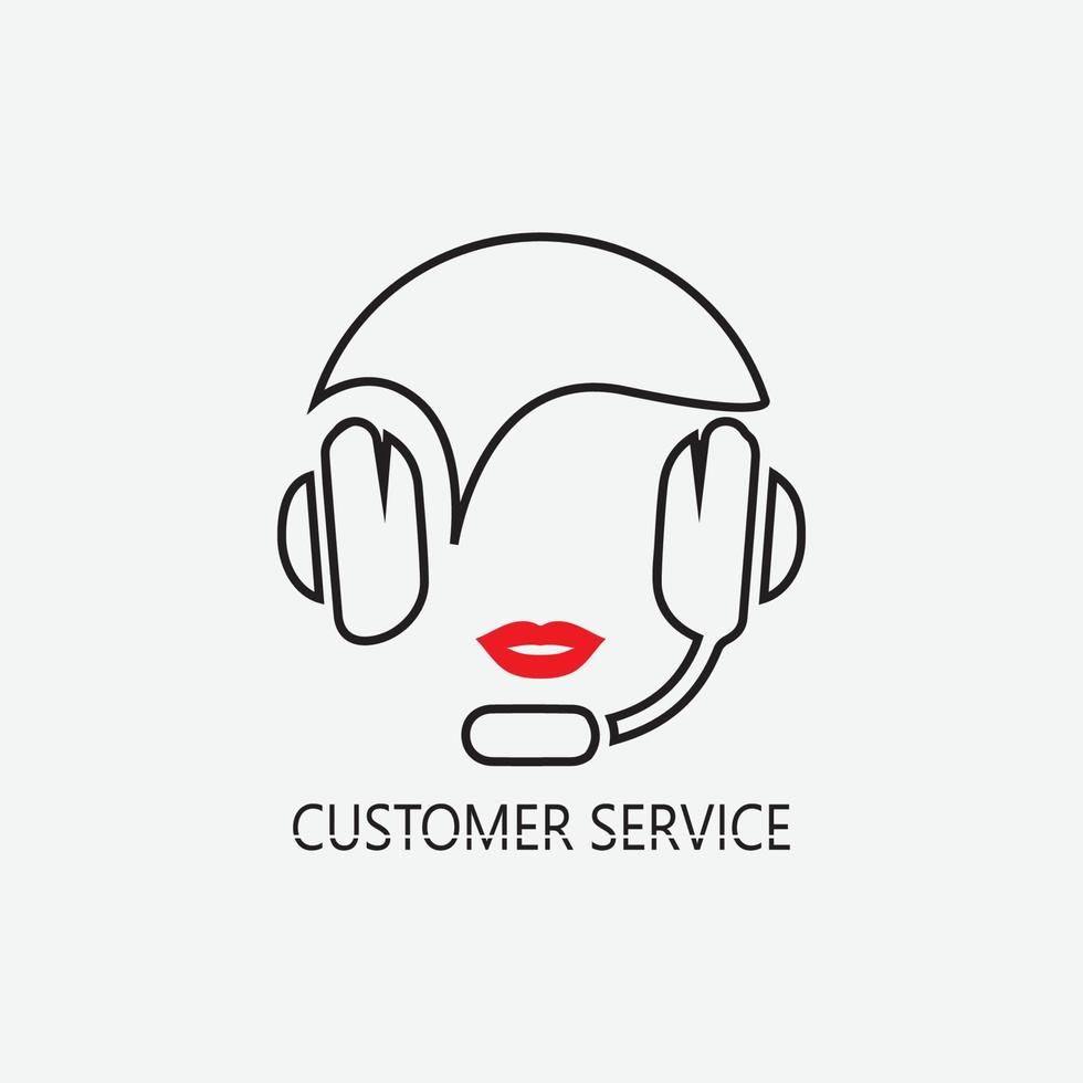 call center icon vector