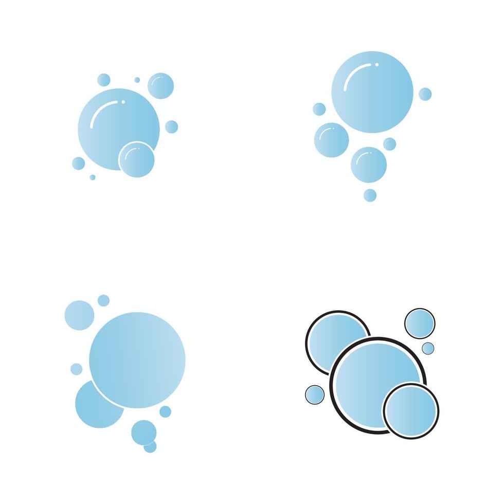 Bubble  icon vector