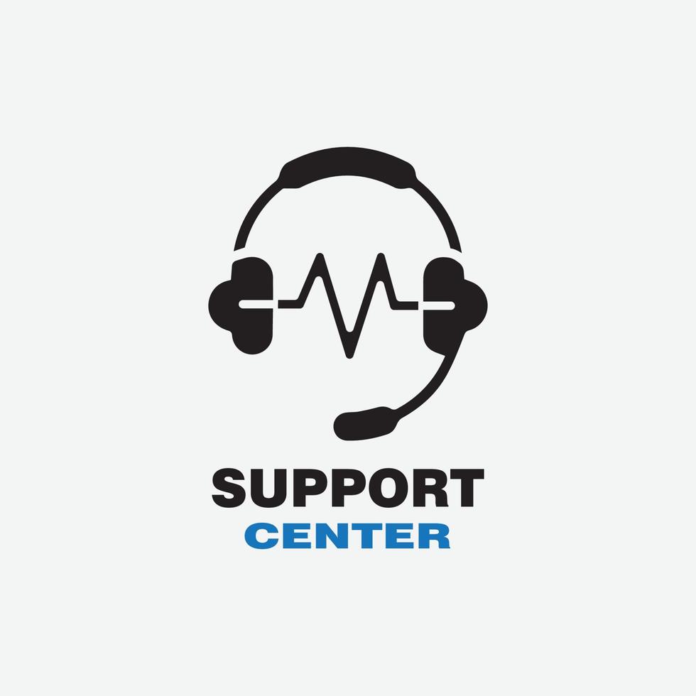 call center icon vector