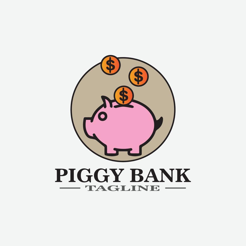 Cartoon pig Design illustration vector