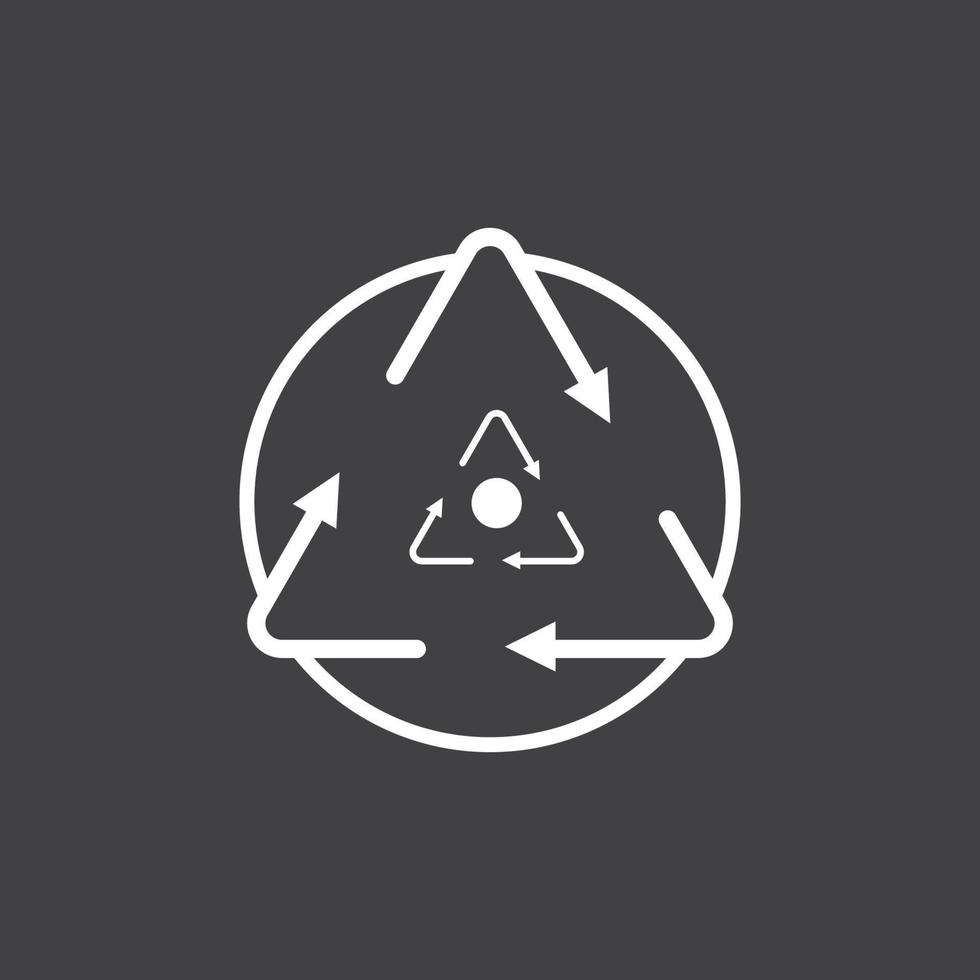 Triangle Icon Design vector