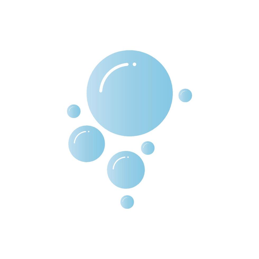Bubble  icon vector