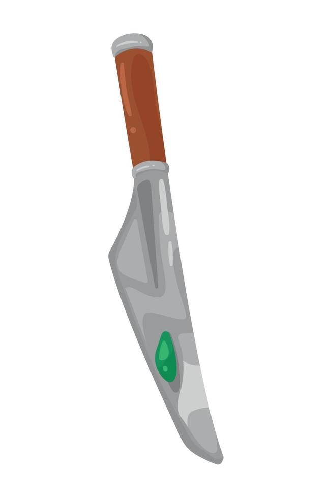 antique magical dagger vector