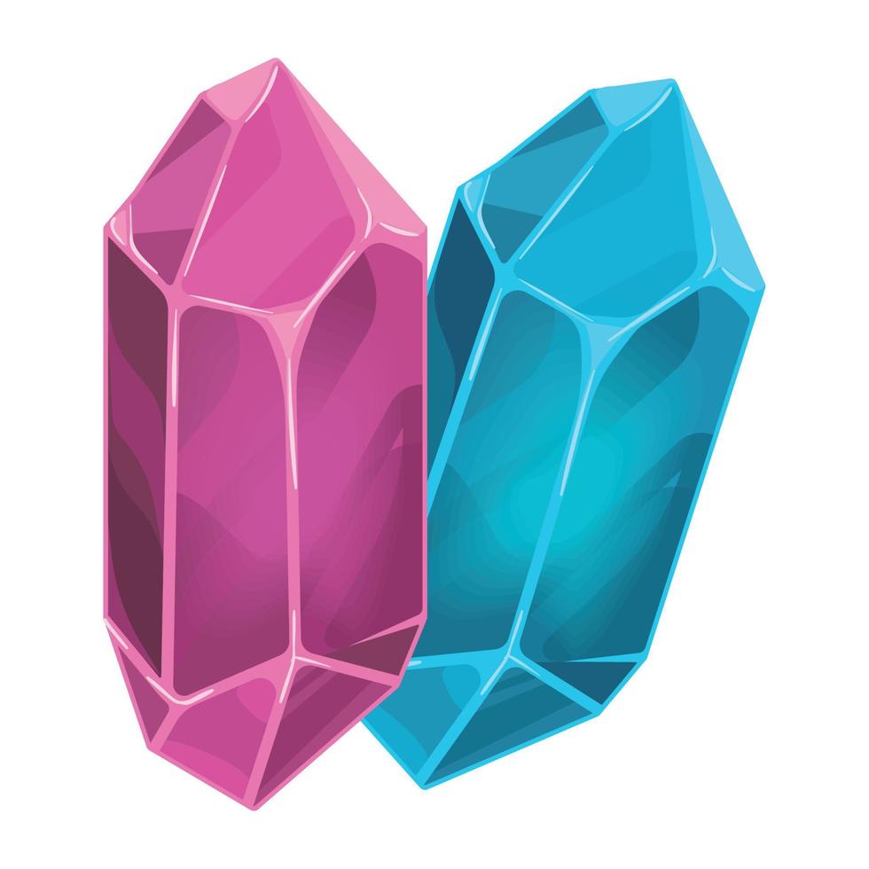 magic stones quartz vector