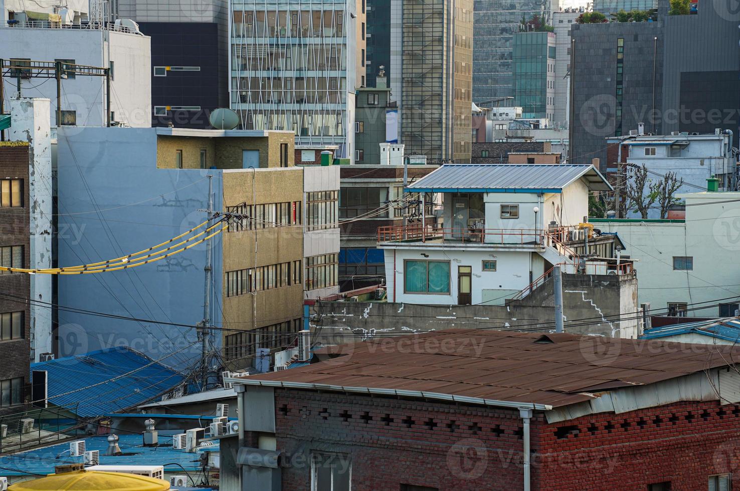 Apartment Landscape in Seoul, Korea photo