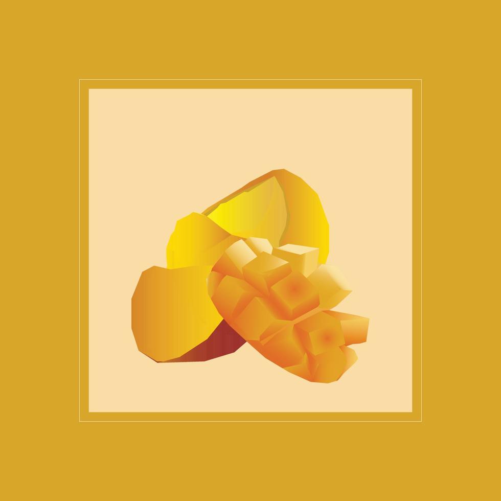 Mango Illustration Design vector