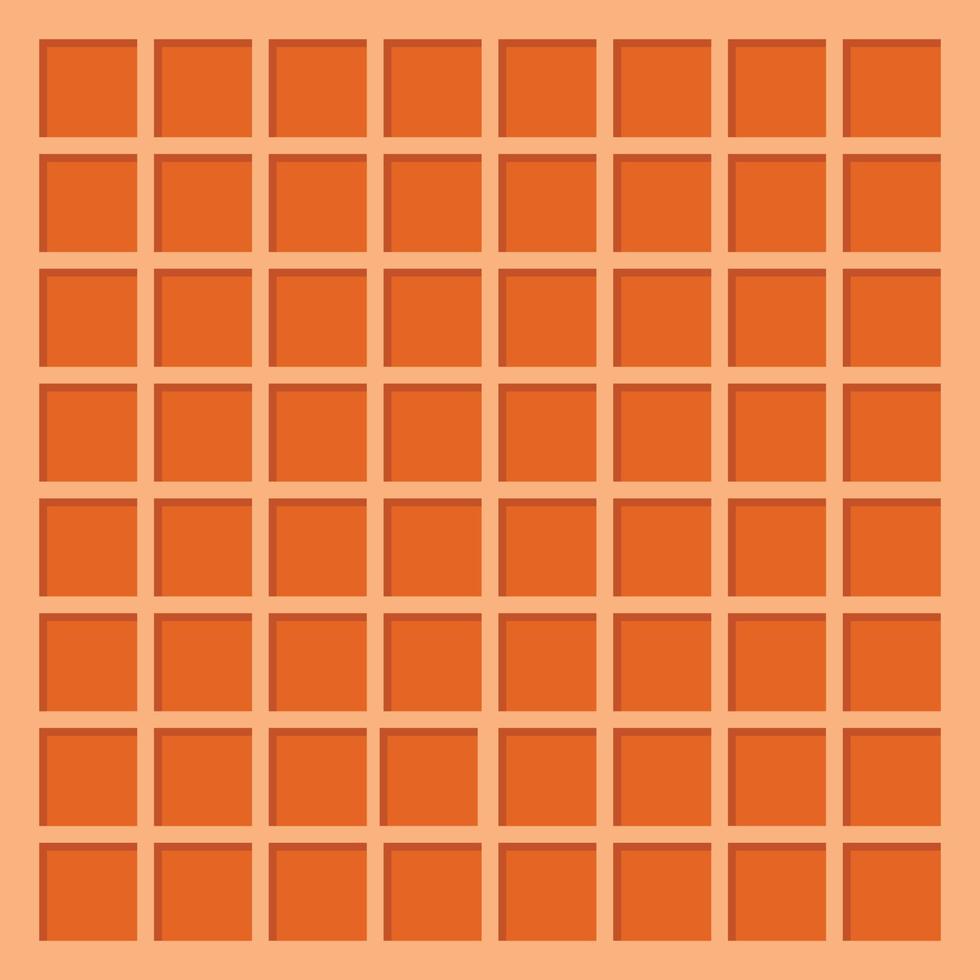 Abstract brown chocolate bar pattern vector