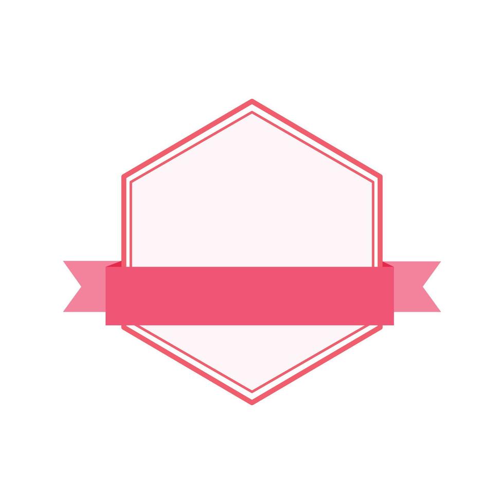 award winning badge with ribbon vector